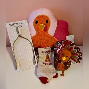 Fall Thanksgiving Friendsgiving Decor and Home Goods Holiday Bundle NWT
